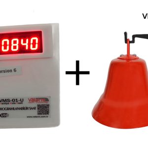 Vardiya Paydos Mola Zili+ 220V Çan zil