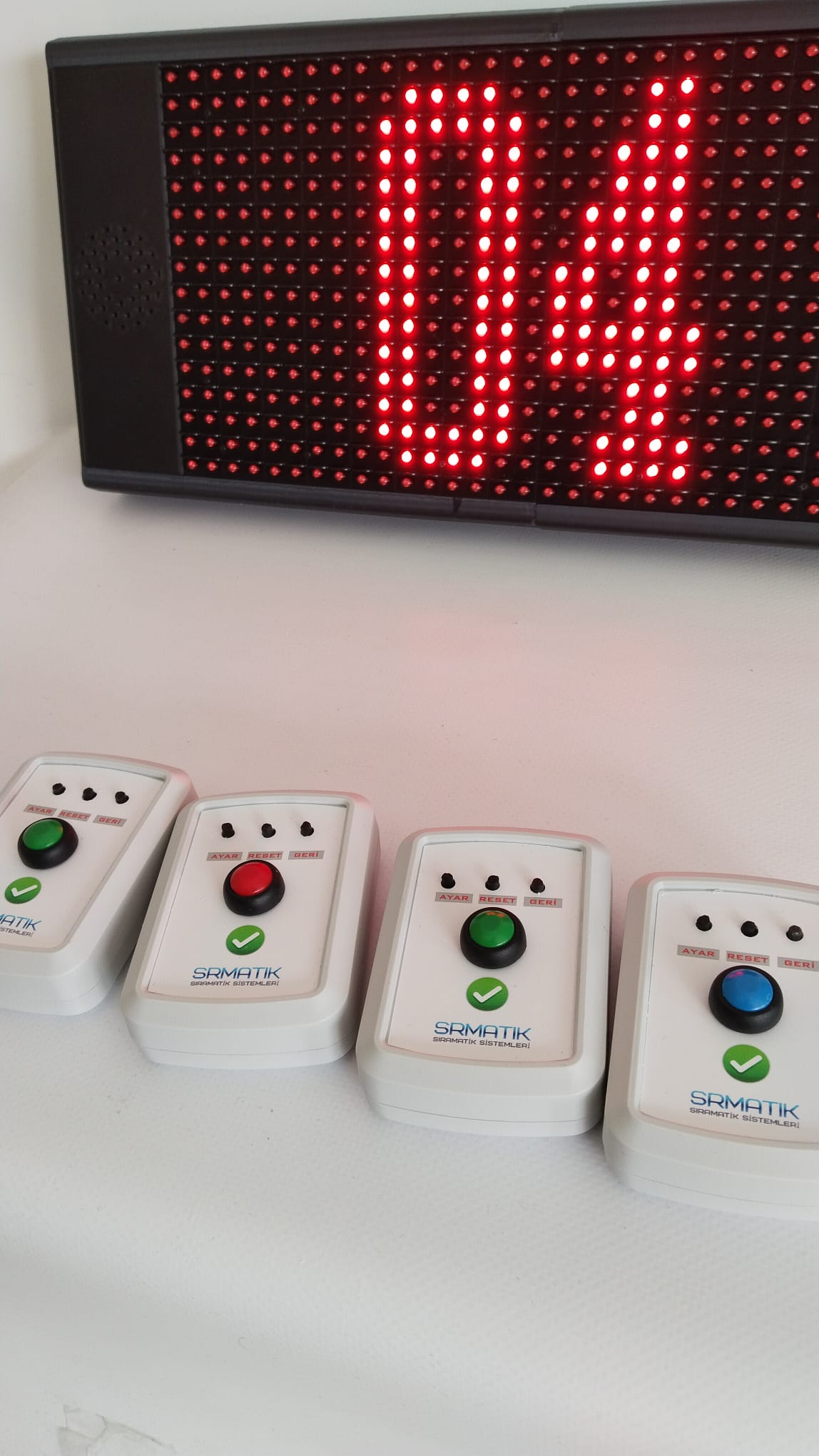 Kasa-Gişe seslendirme sıramatik sistemi - SRM-10S - Görsel 3