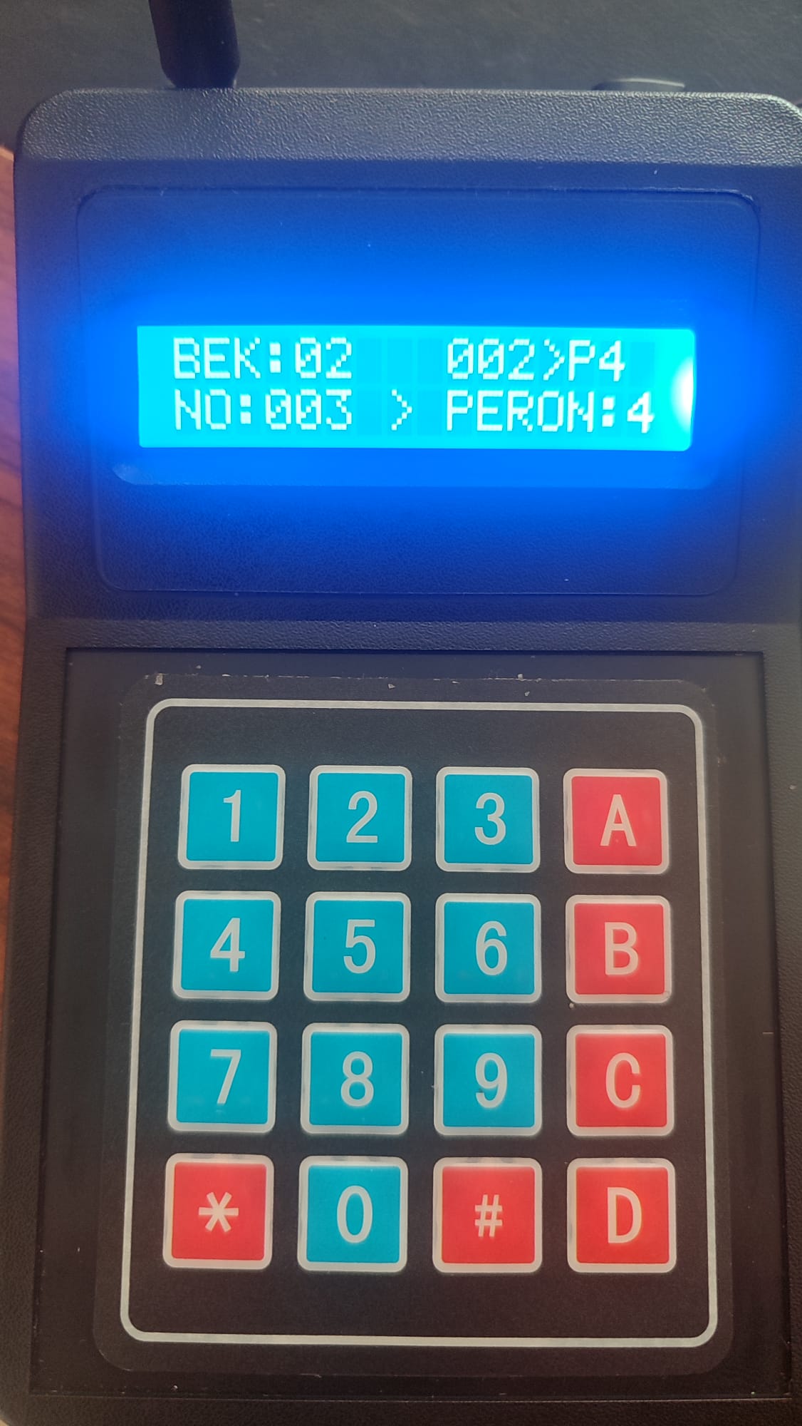 OTO Yıkama Peron Sıra Takip Numaratör / Sıramatik - SET2 - Görsel 5