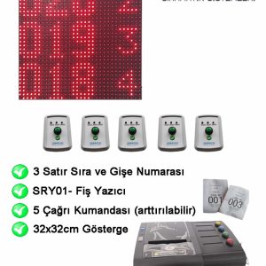 NOTER Dijital Sıramatik SET1