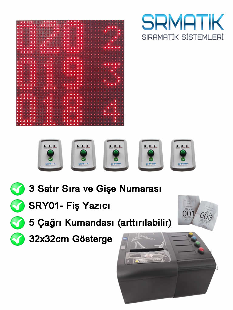NOTER Dijital Sıramatik SET1