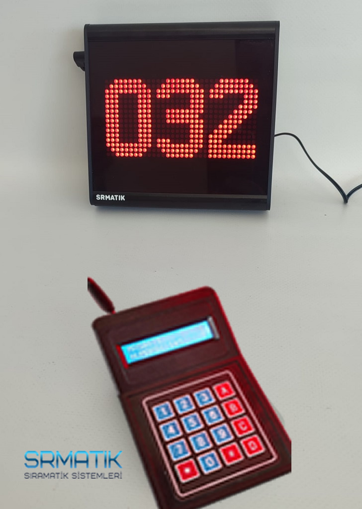 Dijital Sıramatik / Numaratör – SRM16RF - Görsel 2