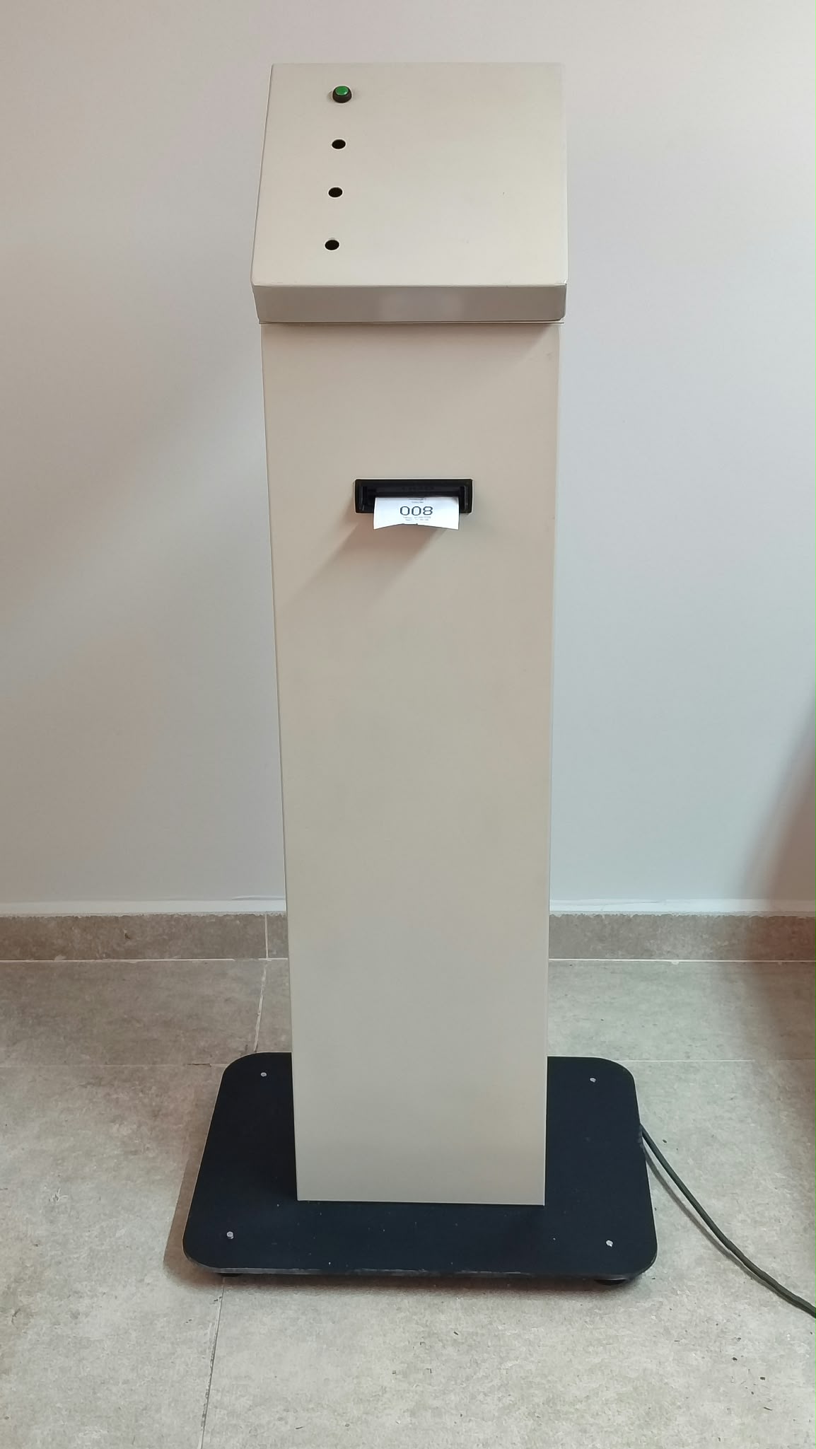 Ayaklı Kiosk Sıramatik Sıra Fiş yazıcısı - KSRY03