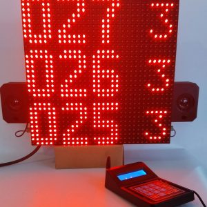 3 Satır Konuşan Sıramatik/Numaratör – SRM26S (Kablosuz Tak-çalıştır)